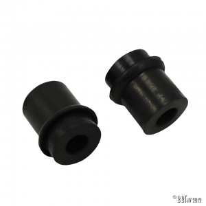 Bumper mount rubbers, outer rear, as pair