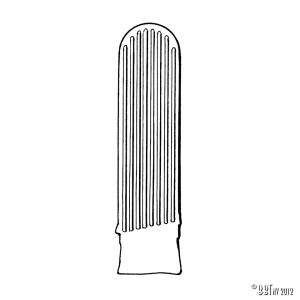 Accelerator pedal rubber