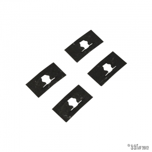 Clips for script:Karmann Ghia on rear hood 4 pieces