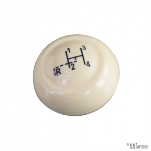 Shift knob, ivory