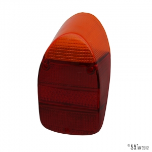 Tail light lens, European Orange/red/red each