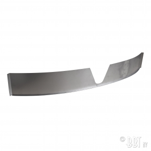 Front panel under V-edge