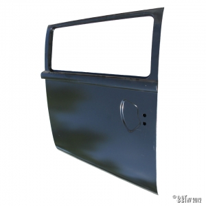 Sliding door right, with window hole