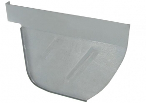 Rear wheel rear splashpanel, right