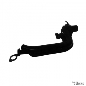 Heat exchanger, right, Ø inside 35 mm, with flange at exhaust side