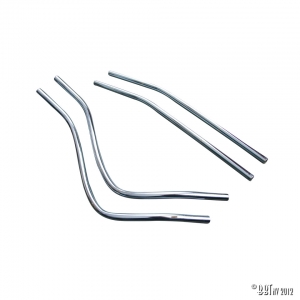 Brake fluid line Reservoir to master cylinder, metal