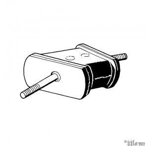 Rear transmission mount Type 4 engines