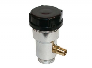 Oil filler, polished