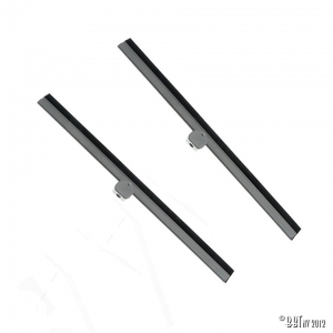 Wiper blades, grey, pair, 24.50cm