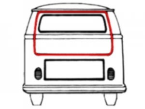 Rear cargodoor rubber