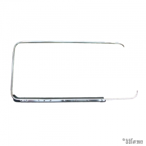 Outside window scraper, chrome + rubber, right, each German quality