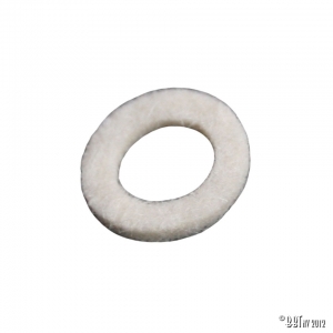 Felt under guiding roll top sliding door bracket