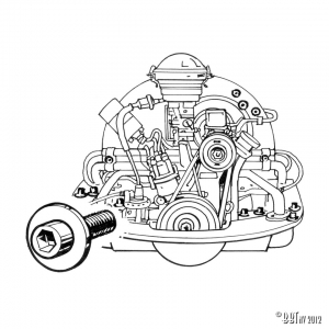 Mounting kit for engine sheet metal