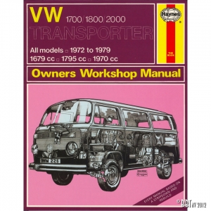 VW 1700/1800/2000 Transporter Manual English J.H. Haynes