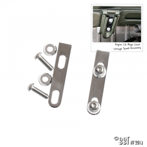 Engine lid hinge mounting plates Type 1 - Vintage Speed