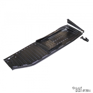 Floor pan, left, OE quality