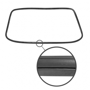 Front window seal 'Deluxe' (Alu trim)