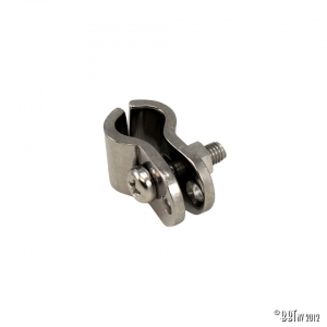 Mirror clamp, stainless steel