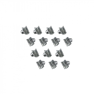 Clips for inside window scraper, 14 pieces, (2 sides)