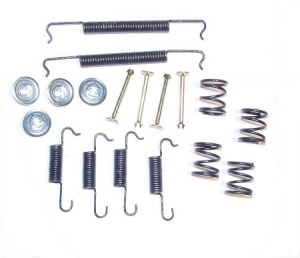 Brake shoes mounting kit, front