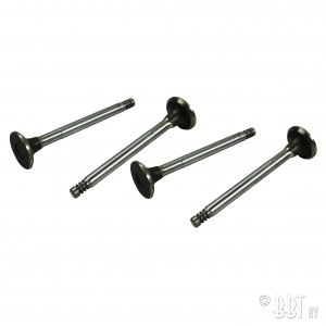 Outlet valve 30 mm, 9 mm guide, 4 pieces