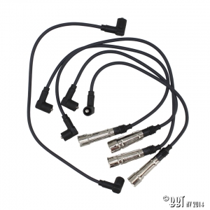 Spark plug cables black  Beru